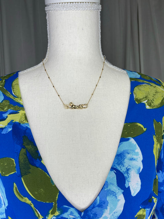 18k Panther Necklace